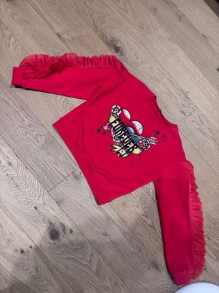 Felpa Liu Jo bimba con tulle 10 anni