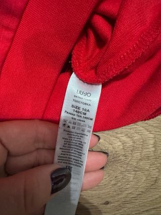 Felpa Liu Jo bimba con tulle 10 anni