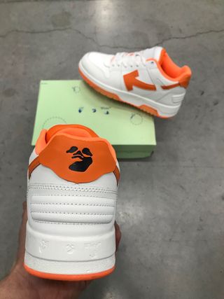 Zapatillas Off-White Blancas y Naranja