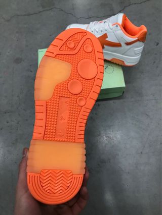 Zapatillas Off-White Blancas y Naranja