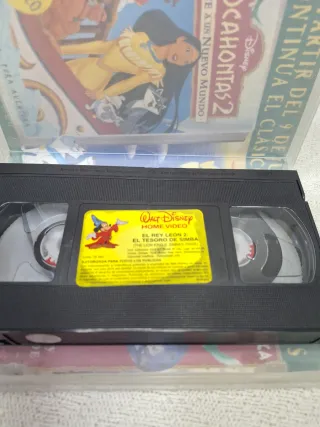 El Rey León 2: El Tesoro de Simba VHS