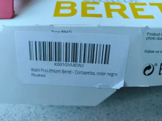 Cortapelos Wahl Beret ProLithium