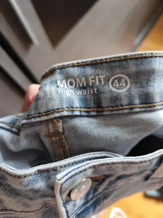 Tejano Mom Fit Elástico T44