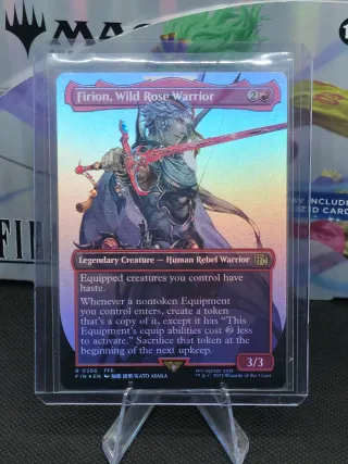 MTG Firion, Wild Rose Warrior R #386 Foil NM