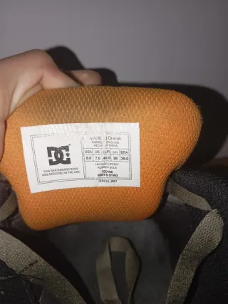 Zapatillas DC Shoes grises y verdes