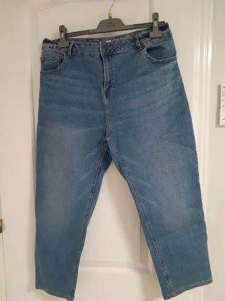 Pantalón vaquero mujer azul