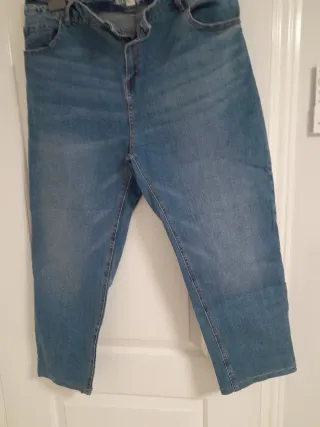 Pantalón vaquero mujer azul