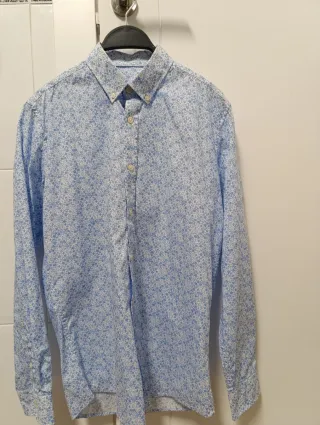 Camisa estampada Slim Fit Talla M