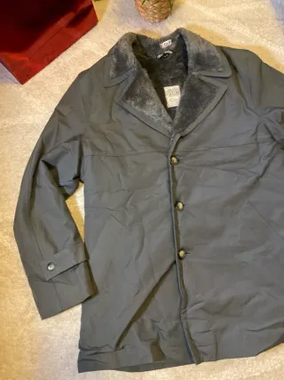 Abrigo Retro Vintage España 90s Gris