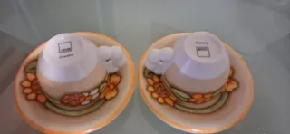 Set 2 Tazzine Caffè Thun Ceramica