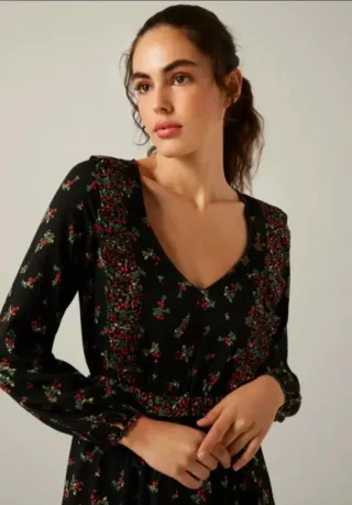 Vestido Springfield flores