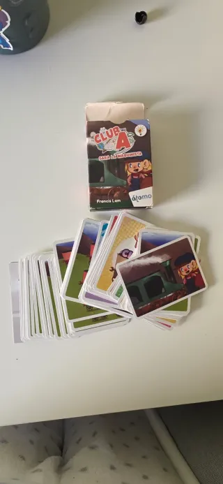 Juego de cartas Club A: Sara la maquinista
