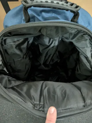 Maleta de cabina azul de la marca Schering Plough