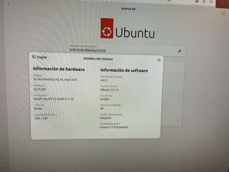 PC X79 Xeon E5-2689 + 32GB ECC afbeelding 7