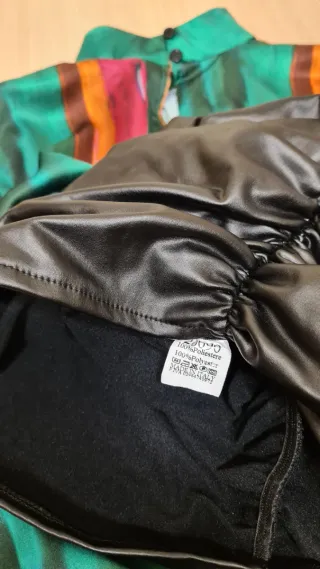 Vestido dos piezas estampado