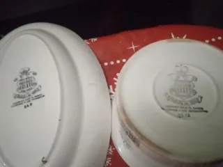 Vajilla Gil Vargas Segovia Porcelana p/ 9 personas