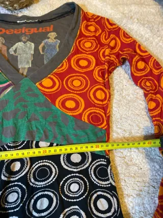 Vestido Desigual Multicolor Talla L