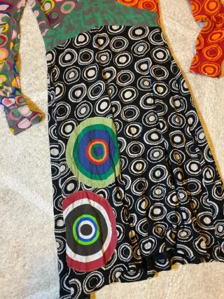 Vestido Desigual Multicolor Talla L