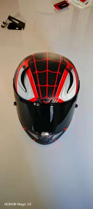 Casco Moto HJC RPHA 11 Spider-Man Miles Morales