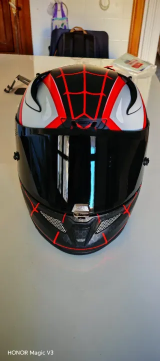 Casco Moto HJC RPHA 11 Spider-Man Miles Morales