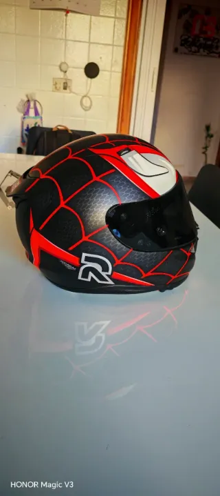 Casco Moto HJC RPHA 11 Spider-Man Miles Morales