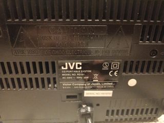 Estación de Sonido JVC (iPod+Radio+USB+CD+Jack)