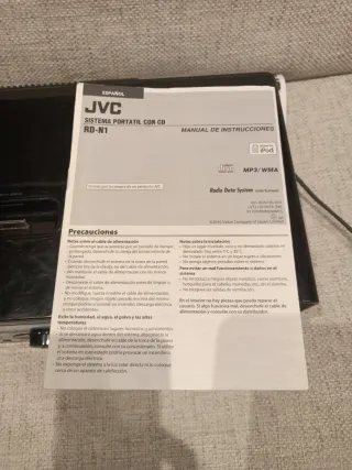 Estación de Sonido JVC (iPod+Radio+USB+CD+Jack)