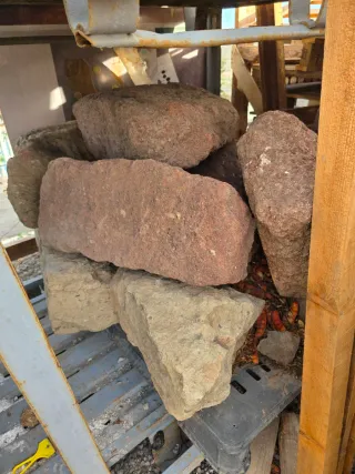 Piedras de cantería grandes