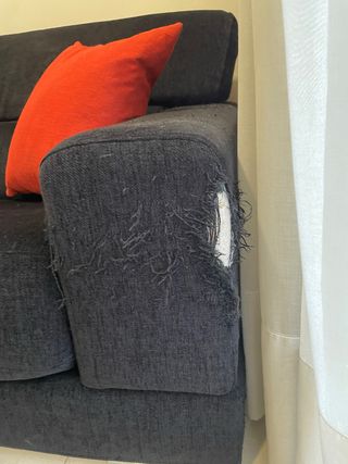 Sofá chaiselongue extensible eléctrico