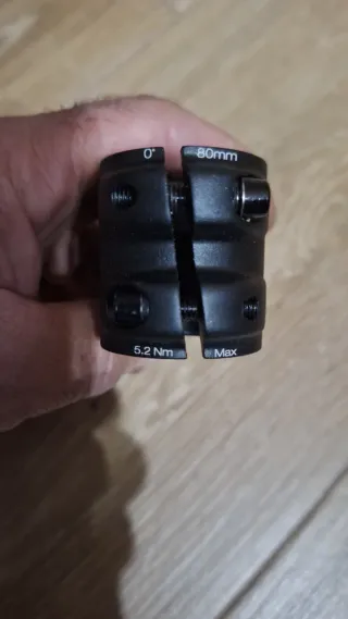 Potencia Bicicleta Negra