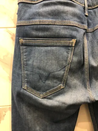 Pantalón vaquero skinny azul