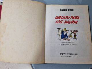 Cómic Lucky Luke-Indulto para los Dalton Años 80