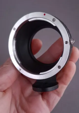 ADATTATORE OBIETTIVO CANON EF PER MONTURA SONY E