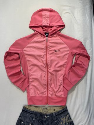 Chaqueta Nike Rosa con Capucha