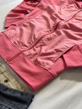 Chaqueta Nike Rosa con Capucha
