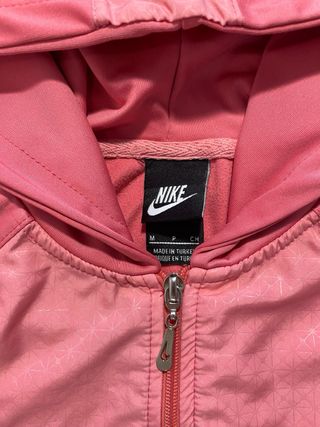 Chaqueta Nike Rosa con Capucha