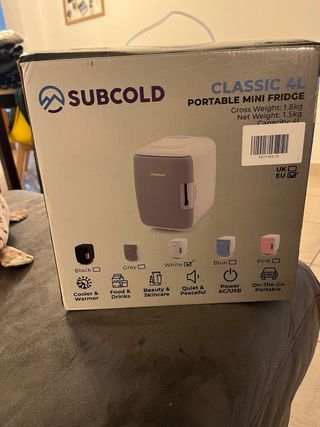 Mini Nevera Portátil Subcold Classic 4L