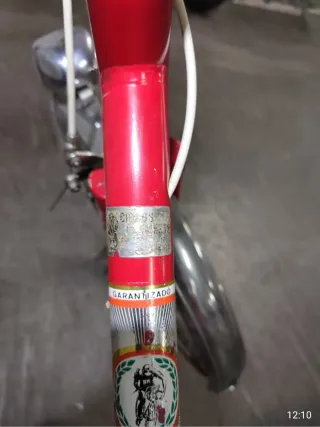 Bicicleta BH Clásica Roja plegable