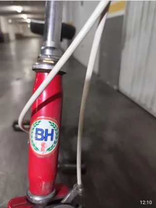 Bicicleta BH Clásica Roja plegable