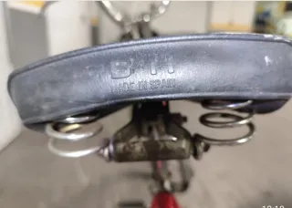 Bicicleta BH Clásica Roja plegable