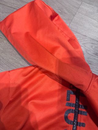 Felpa Liu Jo con cappuccio e zip arancione 10 anni