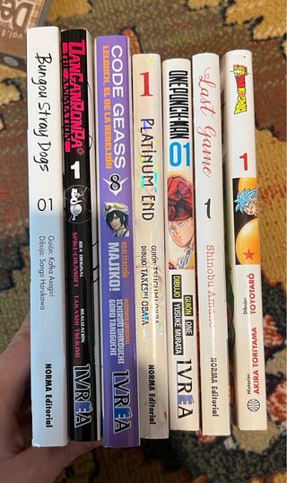 Pack de mangas sueltos. One Punch Man; Dragon Ball