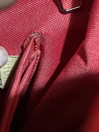Mochila Louis Vuitton x Supreme Roja