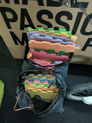 Alfombra Puzzle Números Colores