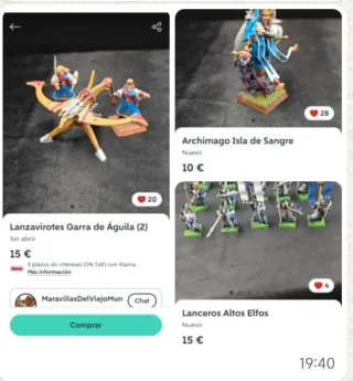 Lote 3 Anuncios: Warhammer Fantasy