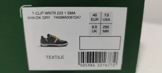 Zapatillas Lacoste T-Clip Cordura Talla 40