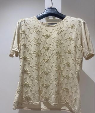 Twin set Camomilla beige taglia unica