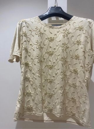 Twin set Camomilla beige taglia unica