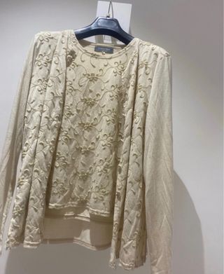 Twin set Camomilla beige taglia unica