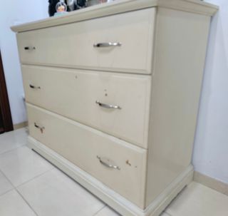 Cajonera blanca 3 cajones